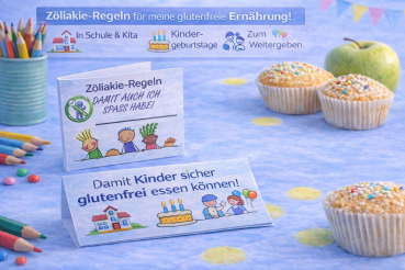 Faltkarten mit Muffins